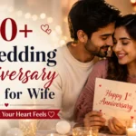 1st Wedding Anniversary Wishes for Wife