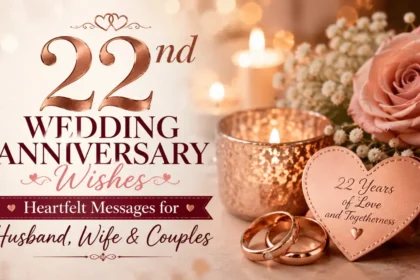 22nd Wedding Anniversary Wishes