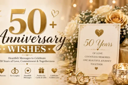 50 Anniversary Wishes