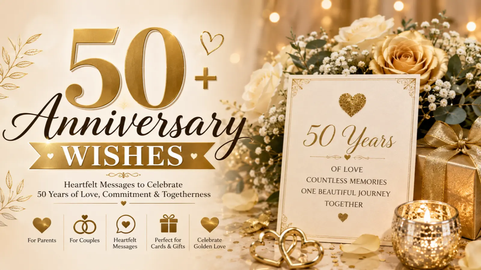 50 Anniversary Wishes