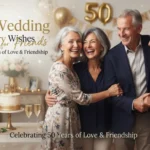 50th Wedding Anniversary Wishes for Friends