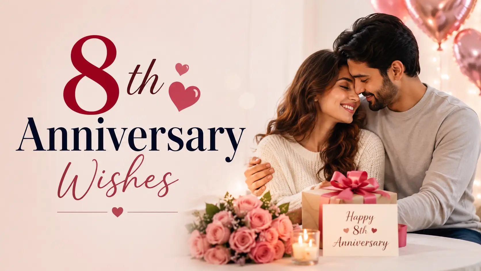 8th Anniversary Wishes