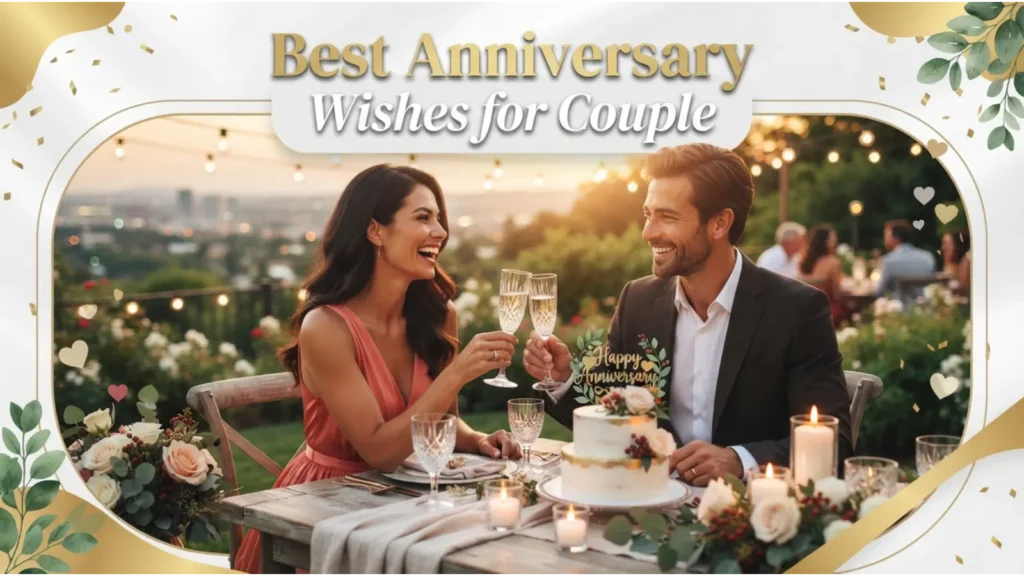 10th Anniversary Wishes for a Couple