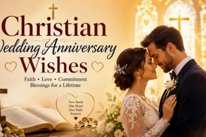 Christian Wedding Anniversary Wishes