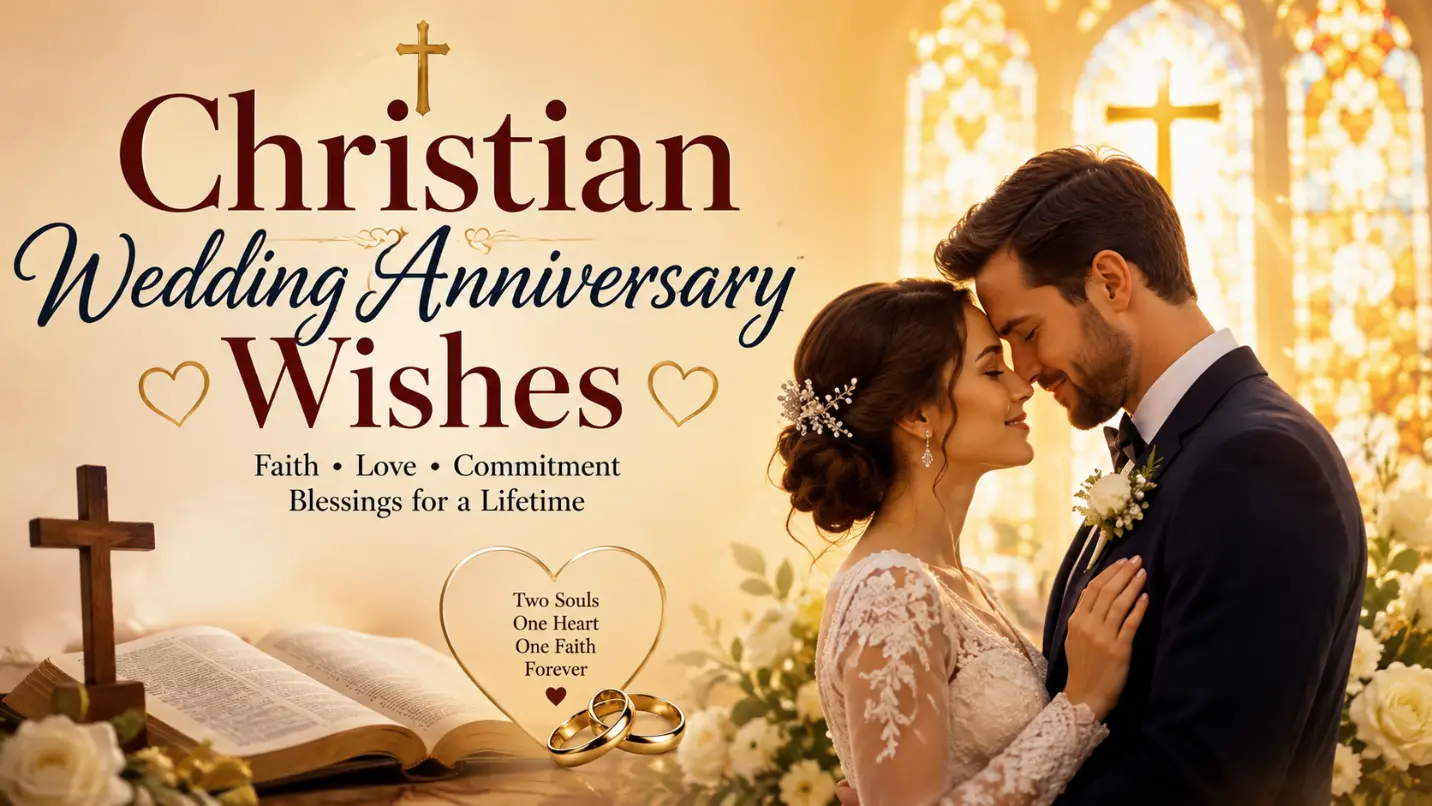 Christian Wedding Anniversary Wishes