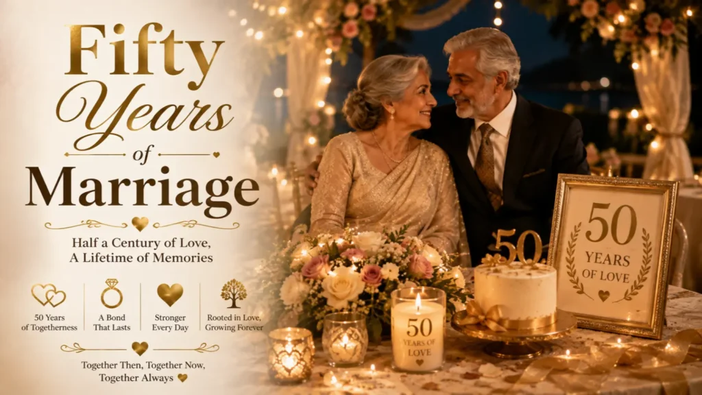 Fifty Years of Marriage