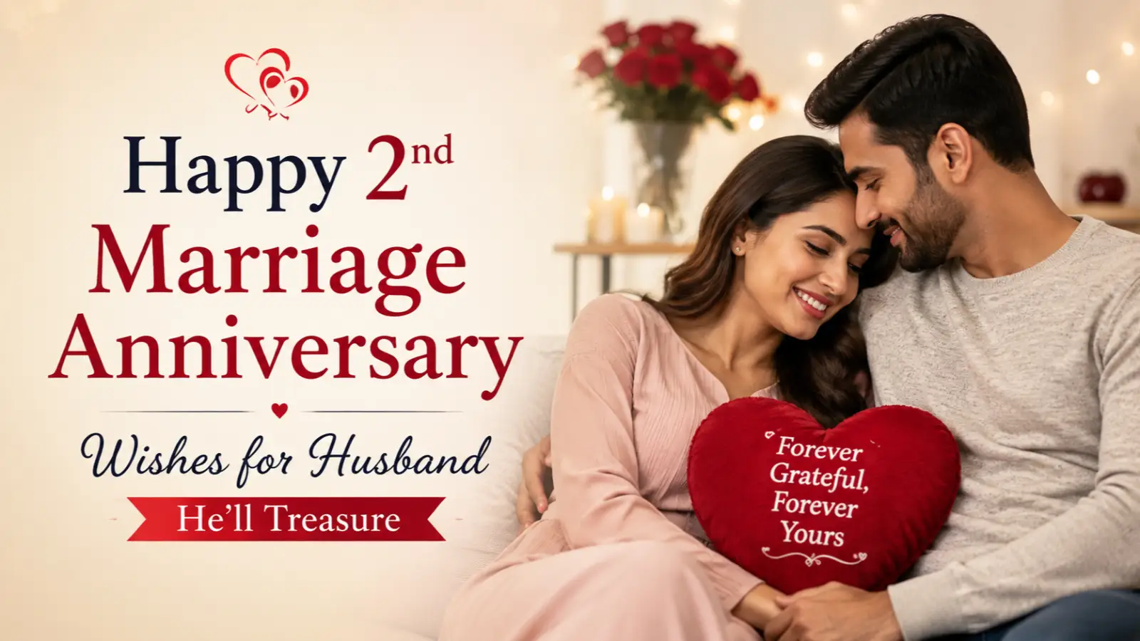 Happy 2nd Marriage Anniversary Wishes