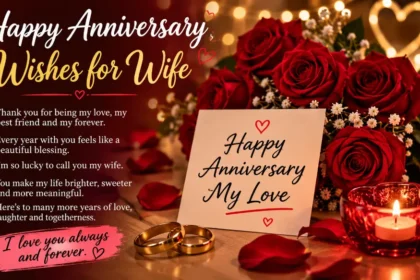 Happy Anniversary Wishes for Wife