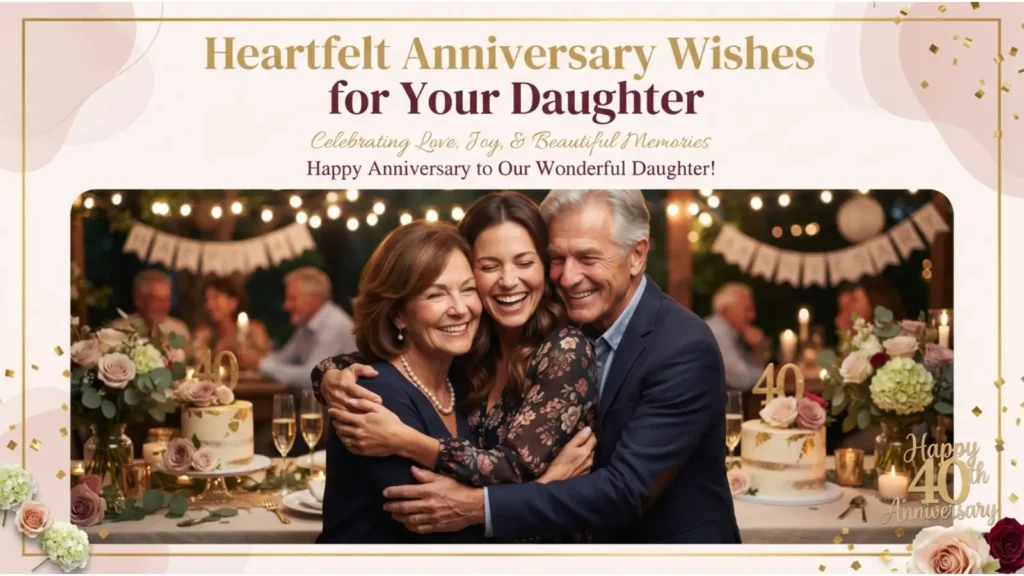 Heartfelt Anniversary Wishes for Your Daughter