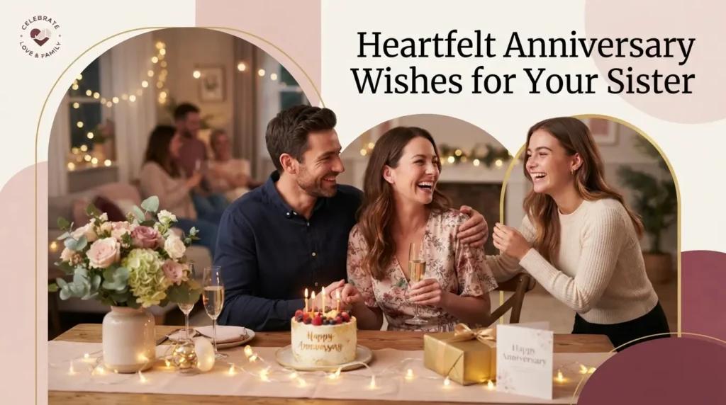 Heartfelt Anniversary Wishes for Your Sister