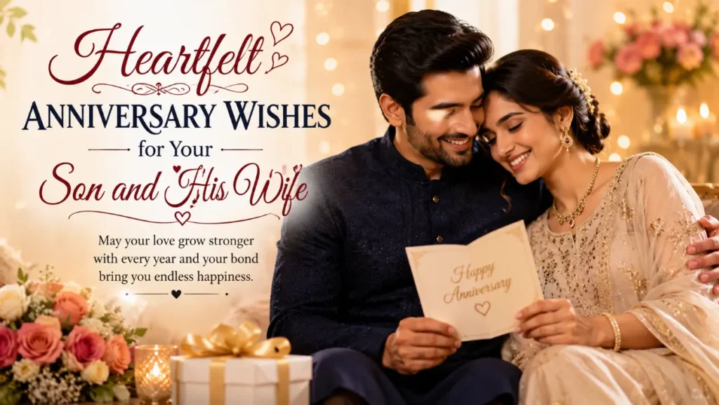 Heartfelt Anniversary Wishes for Your Son and His Wife