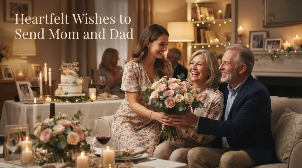 Heartfelt Wishes to Send Mom and Dad