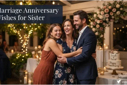 Marriage Anniversary Wishes for Sister