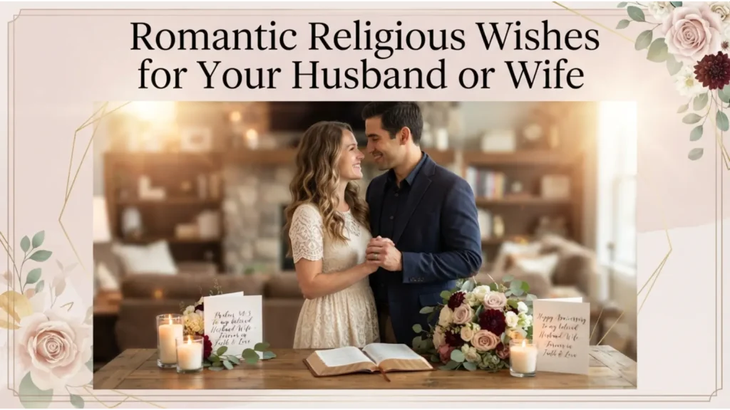 Romantic Religious Wishes for Your Husband or Wife