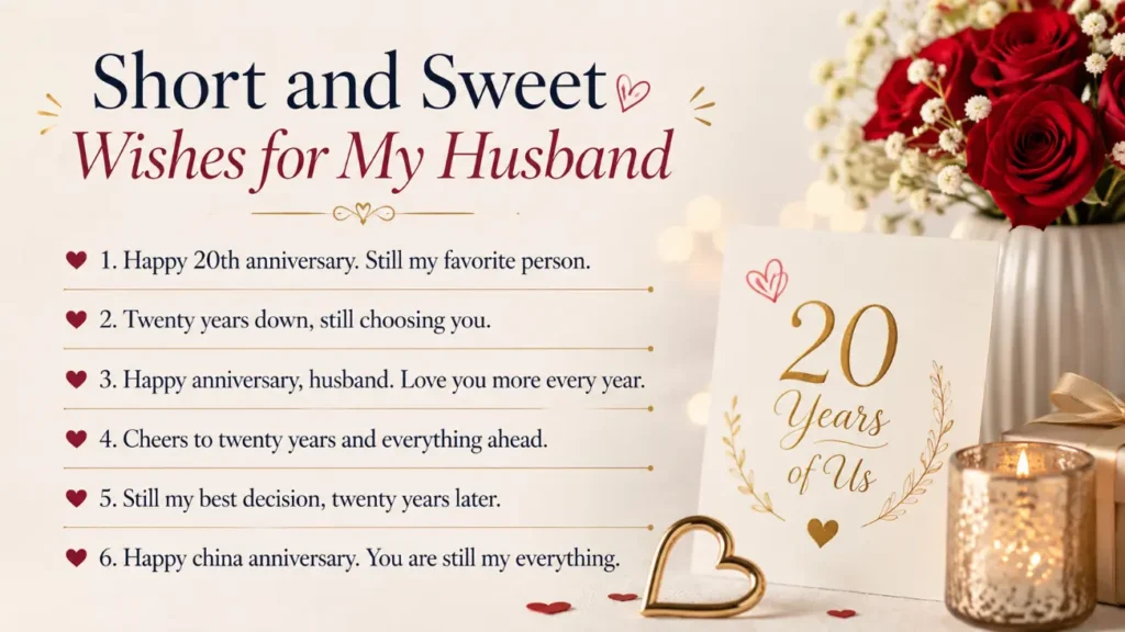 Short and Sweet Wishes for My Husband