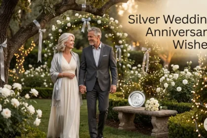 Silver Wedding Anniversary Wishes