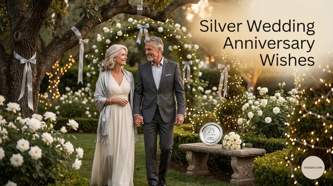Silver Wedding Anniversary Wishes