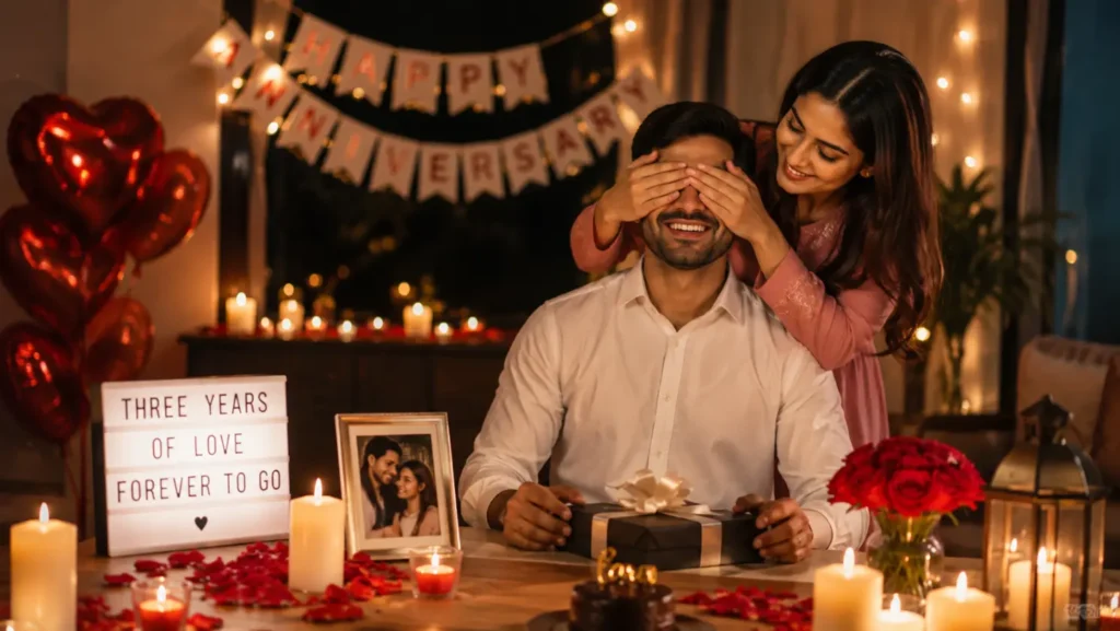 Simple Surprise Ideas for His 3rd Anniversary
