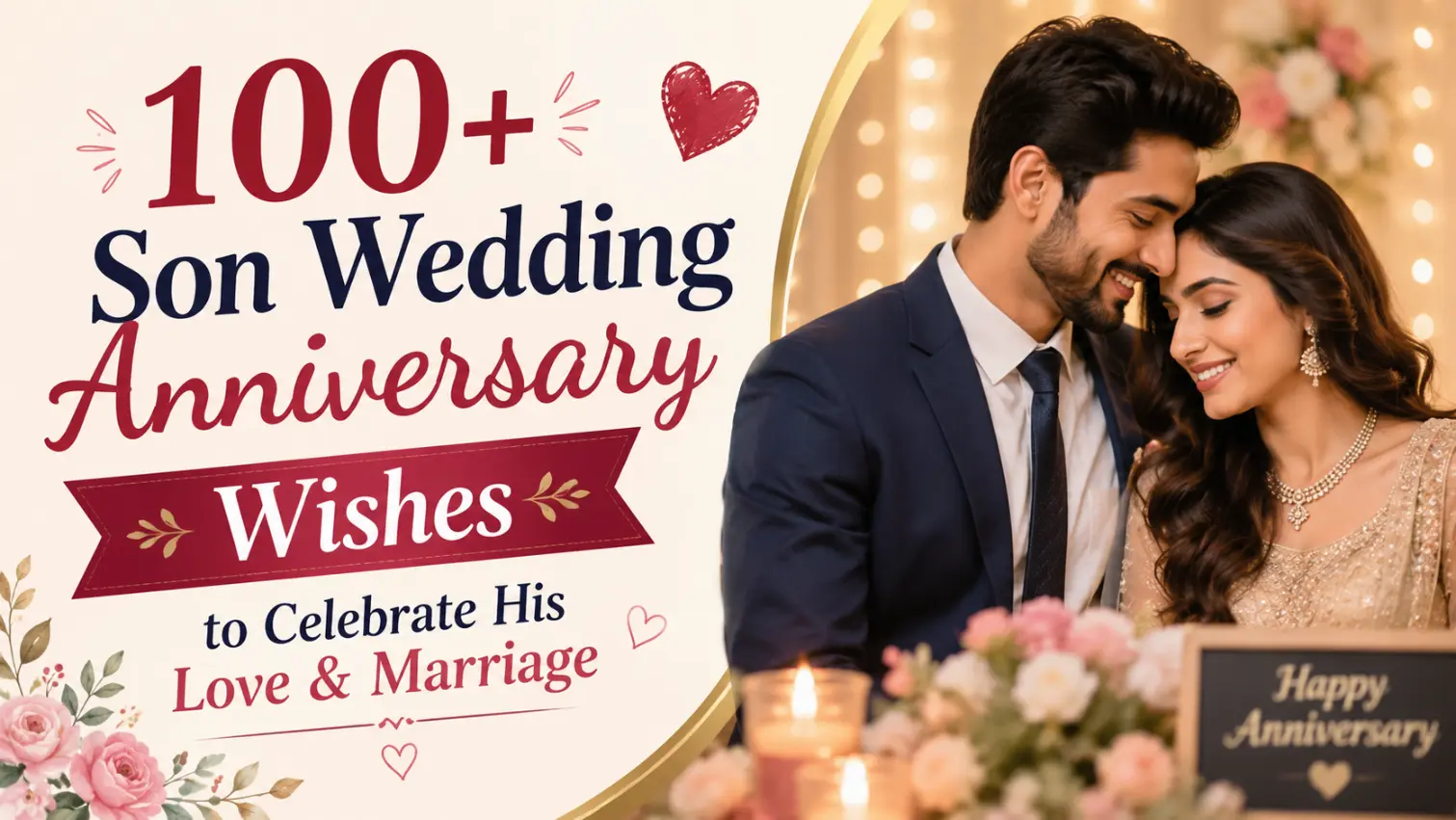 Son Wedding Anniversary Wishes