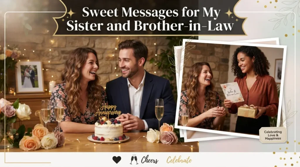 Sweet Messages for My Sister and Brother-in-Law