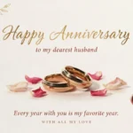 wedding anniversary wishes to husband