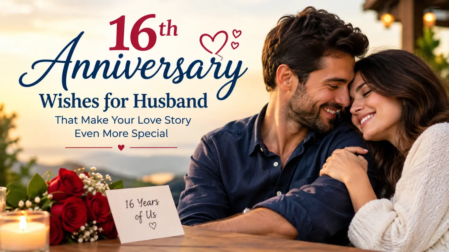 16th Anniversary Wishes for Husband