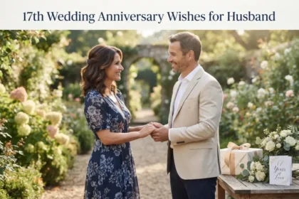 17th Wedding Anniversary Wishes For Husband