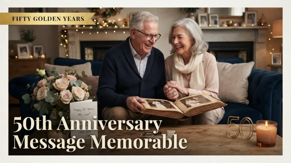 50th Anniversary Message Memorable