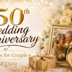 50th Wedding Anniversary Wishes for Couple