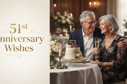 51st Anniversary Wishes