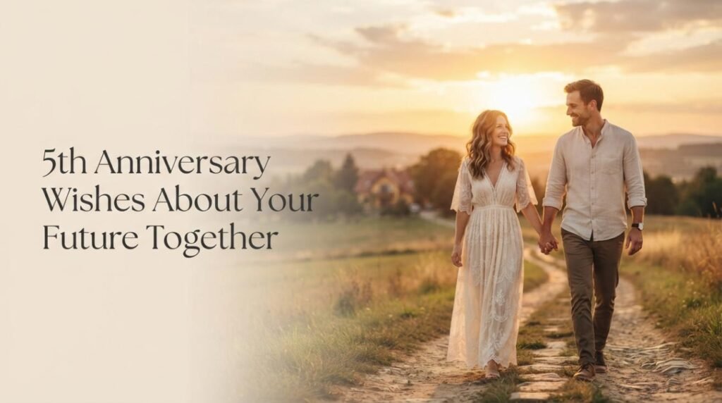 5th Anniversary Wishes About Your Future Together