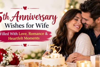 5th Anniversary Wishes For Wife