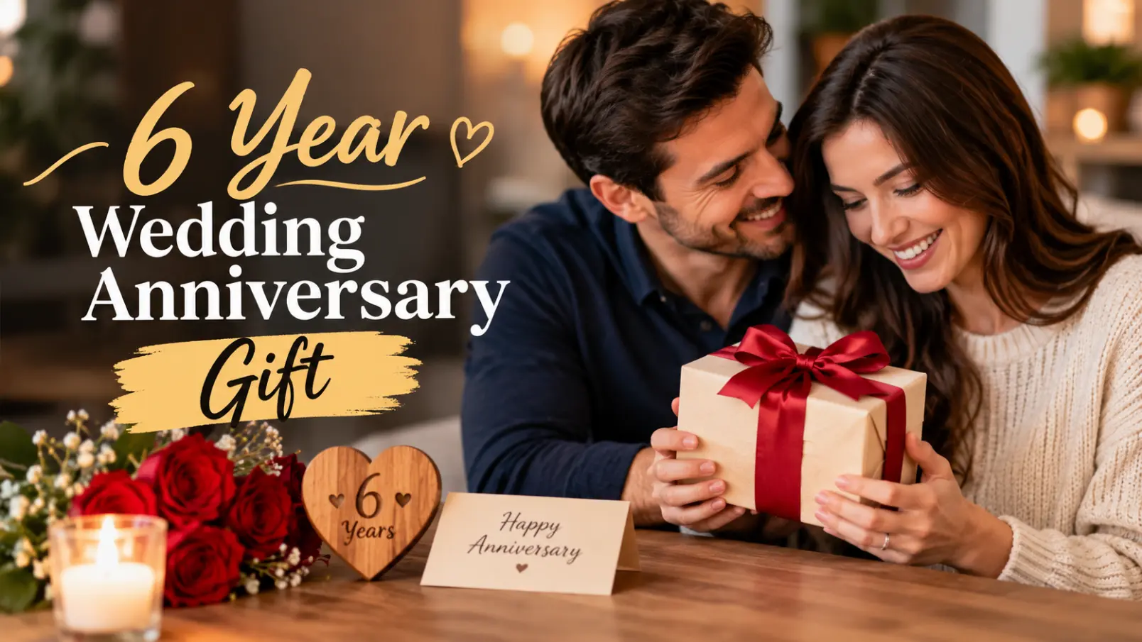 6 Year Wedding Anniversary Gift