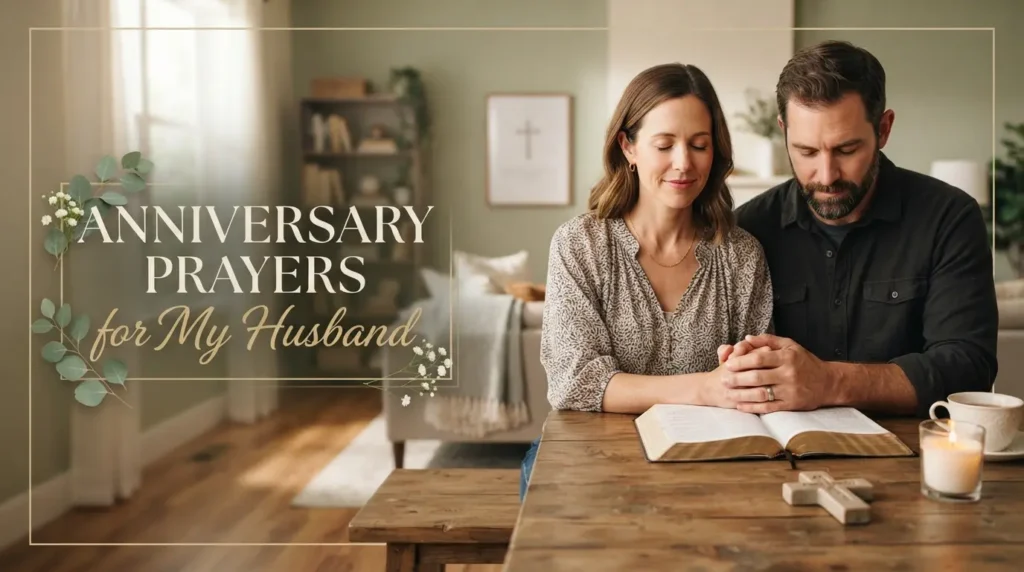 Anniversary Prayers for My Husband