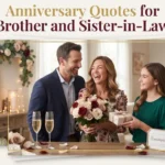 Anniversary Quotes for Brother and Sister-in-Law