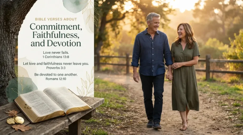 Bible Verses About Commitment, Faithfulness, and Devotion