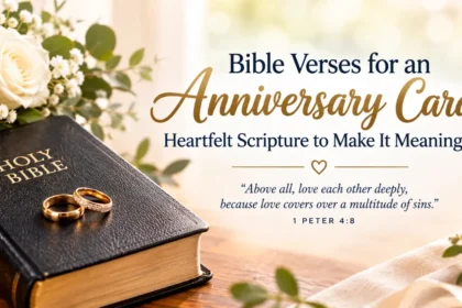 Bible Verses For Anniversary Card