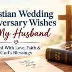 Christian Wedding Anniversary Wishes to My Husband
