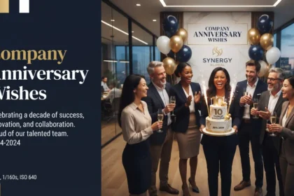 Company Anniversary Wishes
