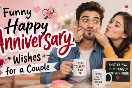 Funny Happy Anniversary Wishes for a Couple