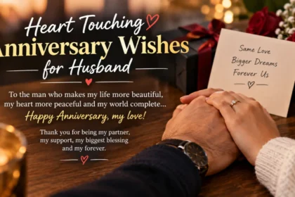 Heart Touching Anniversary Wishes For Husband