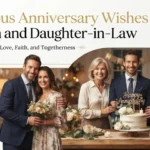 Religious Anniversary Wishes for Son and Daughter-in-Law