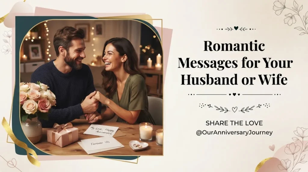 Romantic Messages for Your Husband or Wife