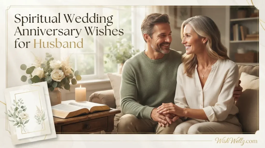 Spiritual Wedding Anniversary Wishes for Husband