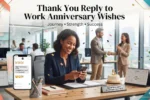 Thank You Reply to Work Anniversary Wishes