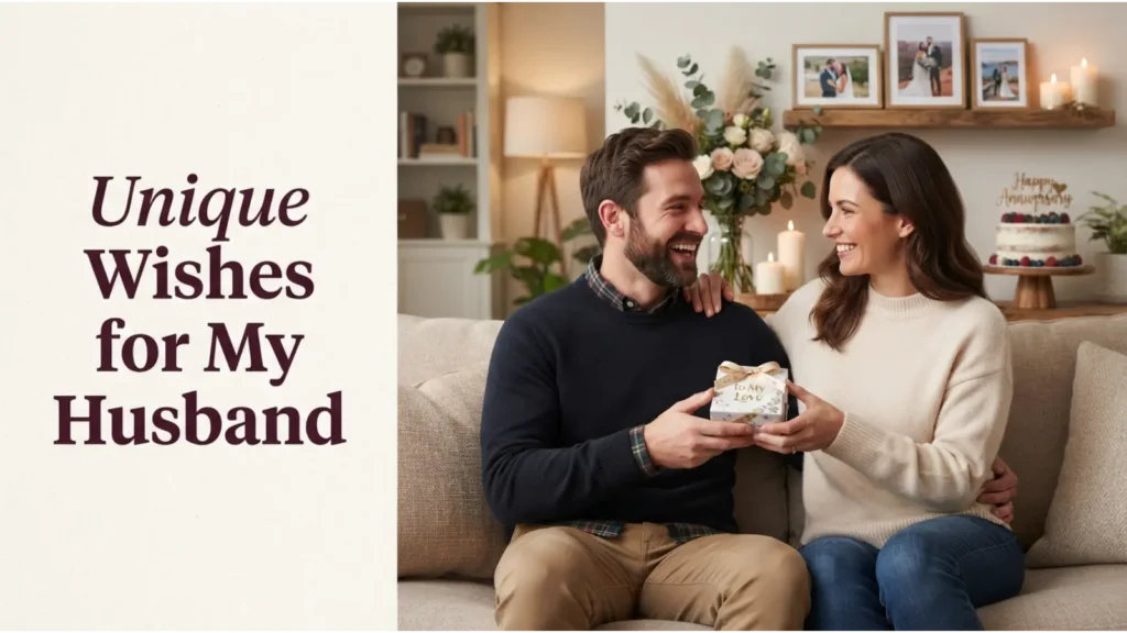 Unique Wishes for My Husband