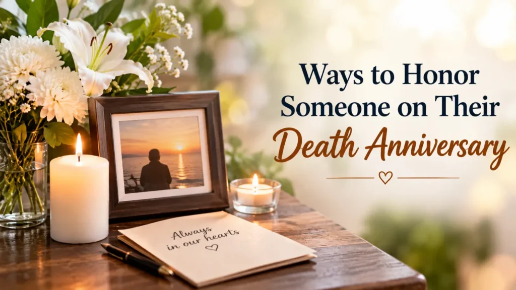 Ways to Honor Someone on Their Death Anniversary
