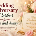 Wedding Anniversary Wishes for Uncle and Aunty