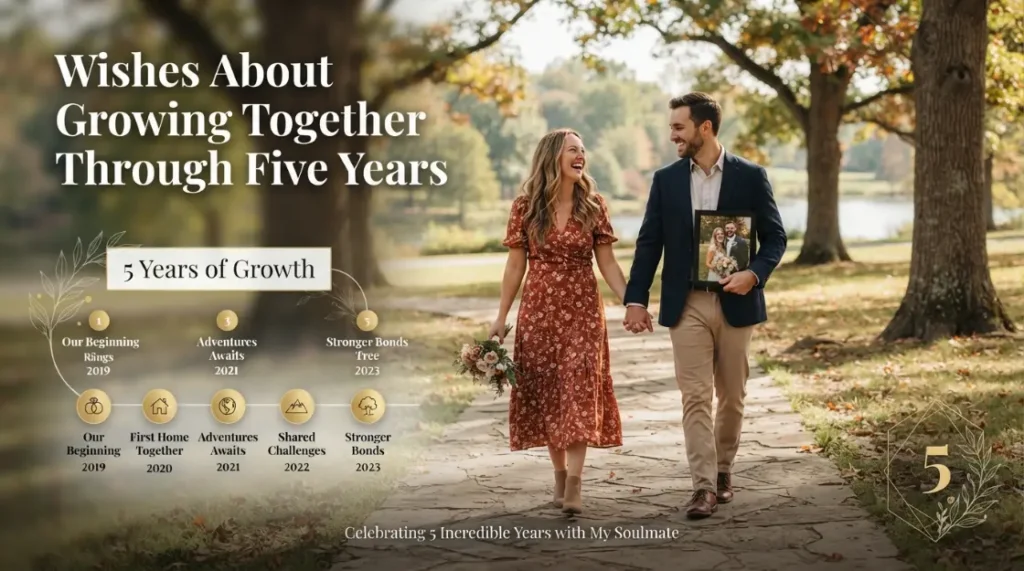 Wishes About Growing Together Through Five Years