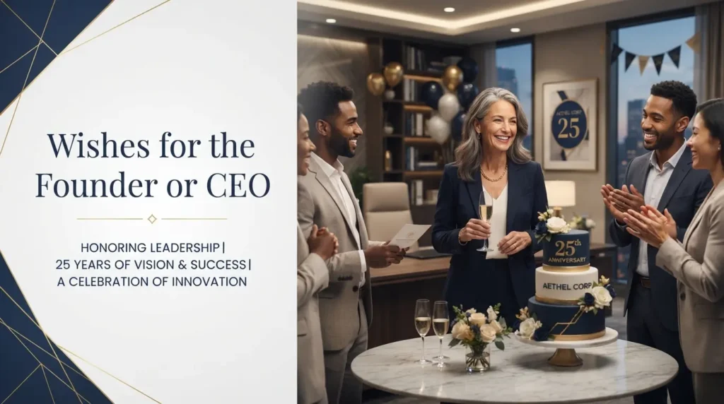 Wishes for the Founder or CEO